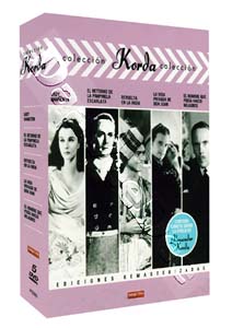 Korda Collection |Vol. 3 | That Hamilton Woman / Return of the Scarlet Pimpernel / The Drum / The Private Life of Don Juan / The Man Who Could Work Miracles  |   DVD